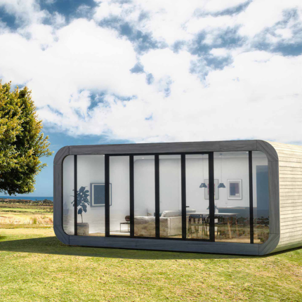 Modern Prefabricated Cabin Portable Outdoor Party Space Capsule House Apple