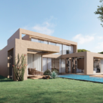 Modern Prefabricated House Villas with High Ceiling Customizable & Affordable Modular Home