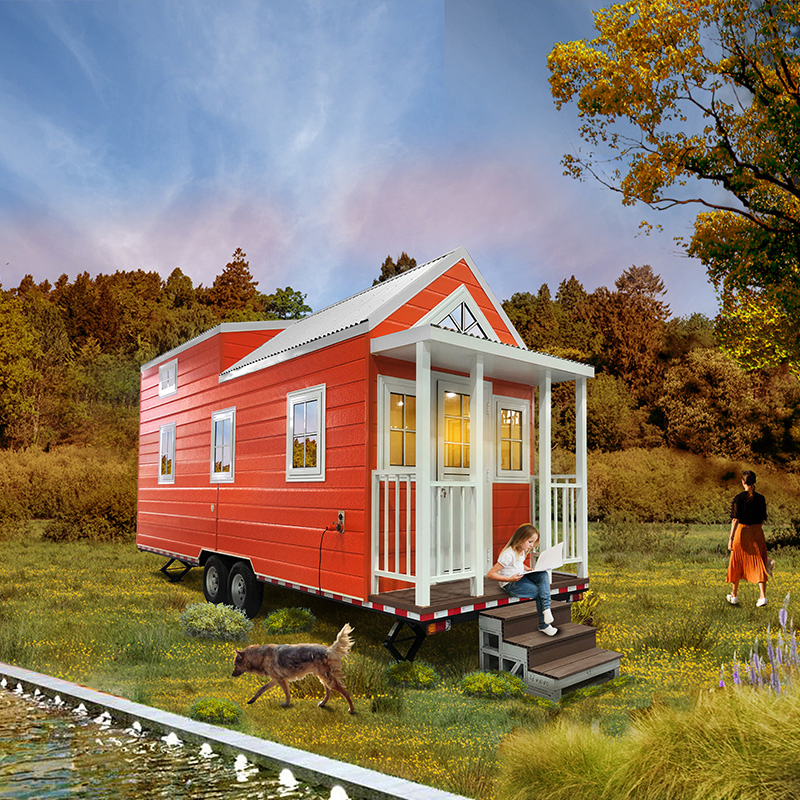 Modern Tiny House on Wheels – Portable and Eco-Conscious Design Tiny Home