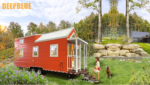 Modern Tiny House on Wheels - Portable and Eco-Conscious Living