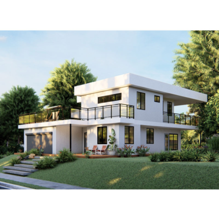 Modular Home Prefabricated House Luxury Villa with Au/CE Standard Light Steel Frame