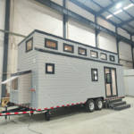Modular Home Prefabricated Light Gauge Steel Framed Tiny House on Wheels
