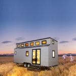 Modular Home Prefabricated Light Steel Structure Tiny House on Wheels with Trailer