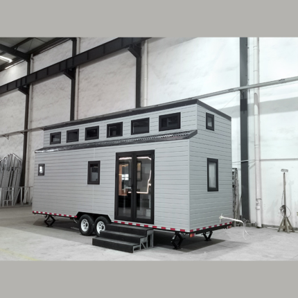 Modular Home Prefabricated Tiny House on Wheels with Trailer for Airbnb