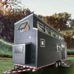 Modular Homes Mobile Prefabricated Munich Mobile Tiny House on Wheels Trailer Caravan