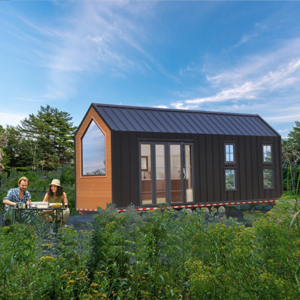 Modular Luxury Prefab House Mobile Mini Cabins Tiny House on Wheels for Sale