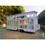 Modular Prefabricated House Cider Box Cheaptiny House on Wheels for Rent