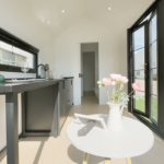 Modular Prefabricated House Luxury Tiny House on Wheels HOWO Cabin