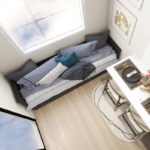 Modular Prefabricated House Luxury Tiny House on Wheels HOWO Cabin