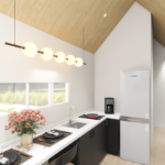 Modular Prefabricated House Mobility Cabin Tiny House on Wheel Granny Flat