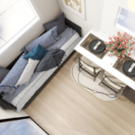 Modular Prefabricated House Modern Tiny House on Wheels Ready to Ship