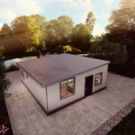 Modular Prefabricated House Professional Supplier Light Gauge Steel Framing Granny Flat House