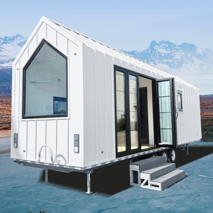 Modular Prefabricated House Tiny House on Wheel Modular Mini Cabin Home