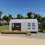 Modular Prefabricated House Tiny House on Wheel Modular Mini Cabin Home