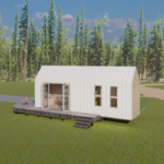 Modular Prefabricated House Tiny House on Wheel Modular Mini Cabin Home