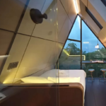 Modular Prefabricated House with Light Steel Frame Structure Horn Cabin for Rent