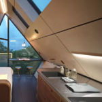Modular Prefabricated House with Light Steel Frame Structure Horn Cabin for Rent