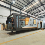 Modular Prefabricated Houses with Light Steel Structure Tiny House on Wheels