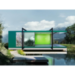 Modular Prefabricated Light Steel Frame Structure Naturazen Cabin House for Airbnb
