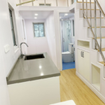 Modular Single Family House Mobile Prefabricated Tiny House on Wheels Alanber