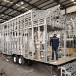 Modular Trailer Caravan Tiny House Camper Trailer Home Prefab House on Wheels