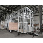Munich Tiny House on Wheels Prefabricated Mini Modular Homes Trailer for Sale