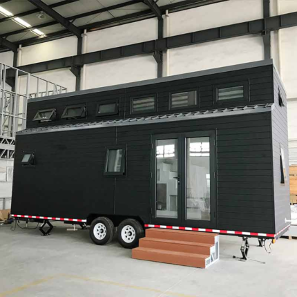 Munich Tiny House on Wheels Prefabricated Mini Modular Homes Trailer for Sale