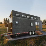 New Zealand Standard Light Steel Frame Prefab Tiny Home on Wheels Ready to Sale