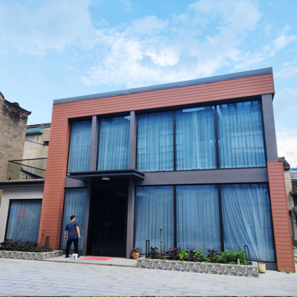 New Zealand Standard Light Steel Frame Prefabricated Villa Energy Efficient Vienna House