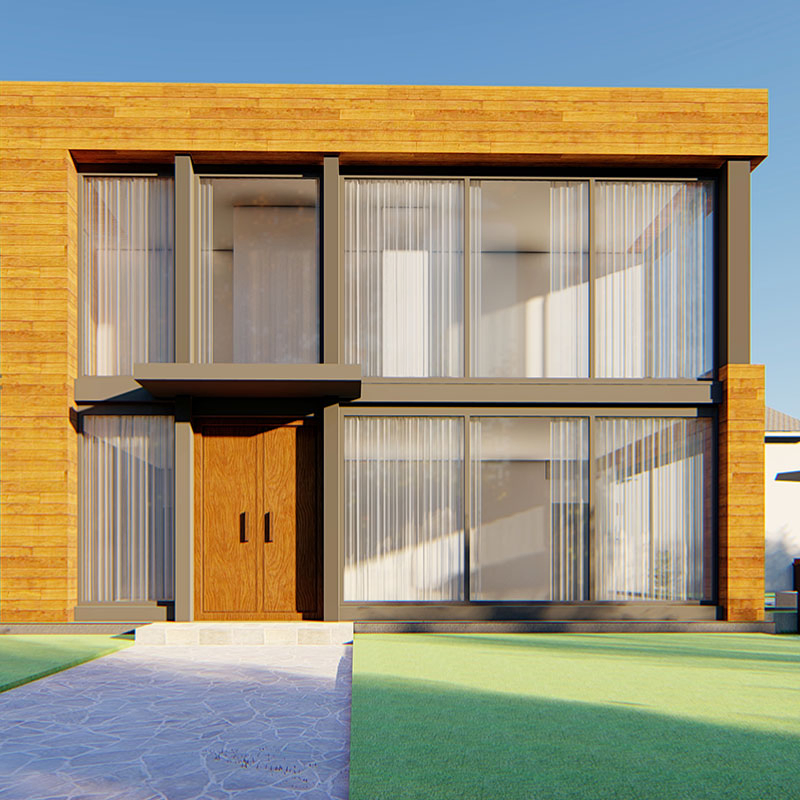 New Zealand Standard Light Steel Frame Prefabricated Villa Fast Construction Vienna House New Zealand Standard Light Steel Frame Prefabricated Villa Fast Construction Vienna House