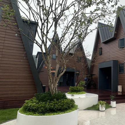New Zealand Standard Light Steel Prefabricated Howard Johnson a House Resort Hotel