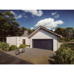 New Zealand Standard Light Steel Prefabricated Villa One Storey Wooden Bungalows