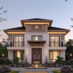 Ns / as Luxury Modular Prefabricated House Light Steel Frame Portable Home