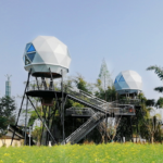 Outdoor Hotel Dome Tents Prefab Waterproof Glamping Geodesic Dome for Resort
