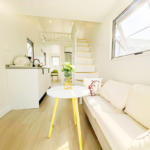 Portable Luxury Mobile Trailer Camping Moveable Tiny House on Wheels with Shower