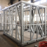 Prefab Folding House Granny Flat Prefabricated House Luxurious Light Steel Frame Metal Homes
