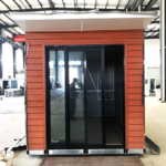 Prefab Folding House Granny Flat Prefabricated House Luxurious Light Steel Frame Metal Homes