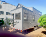Prefab Home Kits Modern Tiny Home on Trailer Functional Mobile Design