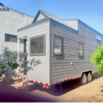 Prefab Home Kits Modern Tiny Home on Trailer Functional Mobile Design