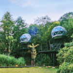 Prefab House Eco-Friendly Material Dome Home Hurricane Resistant Fireproof Foam House