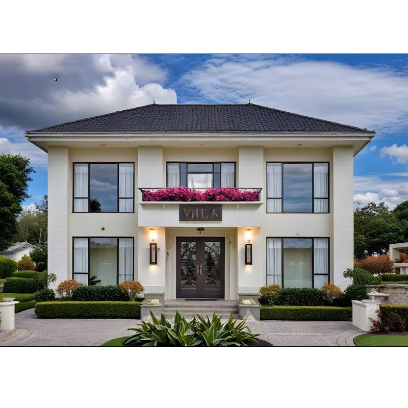 Prefab House with 2 Bedroom Light Steel Frame Luxury Villa House Kits Prefab House with 2 Bedroom Light Steel Frame Luxury Villa House Kits