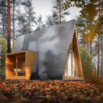 Prefab Light Steel a Frame House 04 Built with Au Atandard