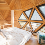 Prefab Light Steel Frame House Hotel Unit Dome Home