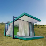 Prefab Light Steel House Garden Stuido Modular House Kit Cabin for Sale