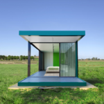 Prefab Light Steel House Garden Stuido Modular House Kit Cabin for Sale