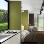 Prefab Luxury House with Light Steel Frame Modular House Traveling Hotel for Rent