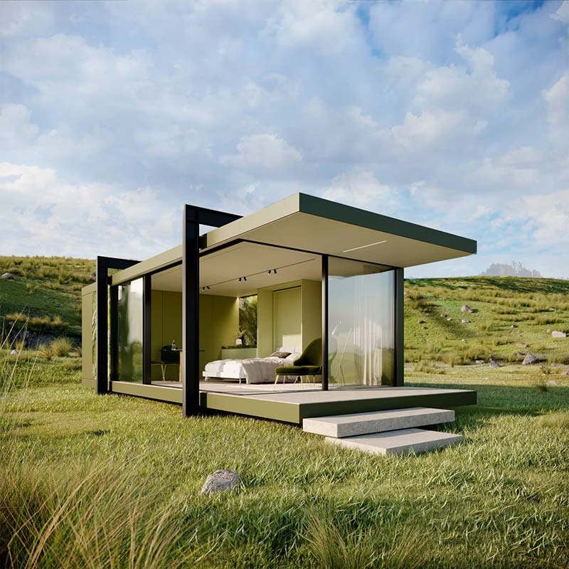 Prefab Luxury House with Light Steel Frame Modular House Traveling Hotel for Rent Prefab Luxury House with Light Steel Frame Modular House Traveling Hotel for Rent