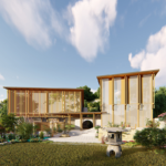 Prefab Modular Homes Resort Modern Japan Prefab House with Light Steel