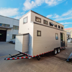 Prefab Modular Luxury Tiny House on Wheel with Kitchen and Bathroom