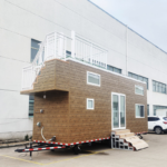 Prefab Steel Houses Kits Tiny Homes with Wheels Ready to Ship